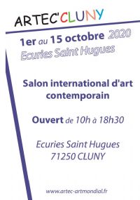 Artec’cluny. Du 1er au 15 octobre 2020 à Cluny. Saone-et-Loire.  10H00